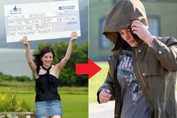 Callie Roggers saat menang lotere & bertahun-tahun kemudian