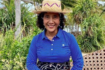 Susi Pudjiastuti angkat bicara soal ivermectin sebagai obat Covid-19.