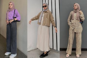 Tren Hijab 2021: Ide Padu Padan Pashmina Plisket ala Selebgram Via ...