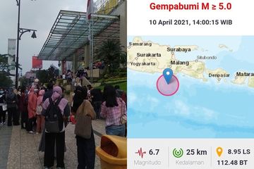 Gempa 6 7 Magnitudo Hantam Malang Warga Sidoarjo Rasakan Guncangannya Semua Halaman Nova