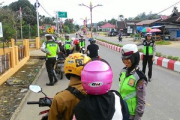 Masih ngeyel mudik, di jalan tikus pun masyarakat akan berjumpa dengan razia aparat.