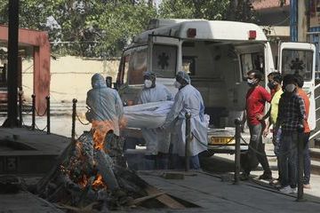 Organisasi Kesehatan Dunia (WHO) menggambarkan situasi krisis virus corona di India sebagai 