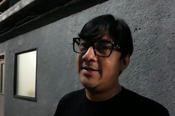 Andre Taulany saat ditemui Grid.ID di kawasan Tendean, Jakarta Selatan, Selasa (4/4/2021). Cerita tentang open house.
