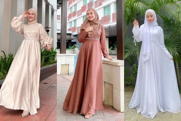Baju dress muslimah deals