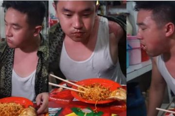Berkeringat saat makan, tanda dini dari tubuh kita sudah kebanyakan makan.