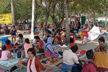 Kawasan wisata Ancol dipadati pengunjung di masa Libur Lebaran 