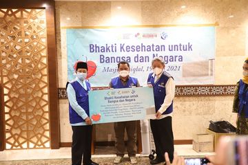 Komunitas KillCovid-19 Bantu Alat Kesehatan Untuk Mesjid Istiqlal