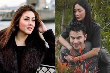 Dhena Devanka minta lawan main <a href='https://medan.tribunnews.com/tag/jonathan-frizzy' title='Jonathan Frizzy'>Jonathan Frizzy</a> jaga jarak