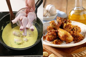 Bakteri Campylobacter jejuni yang masih ada dalam ayam yang tak dimasak sempurna dapat menyebabkan kelumpuhan 