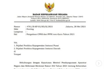 Pendaftaran Seleksi Cpns Dan Pppk 2021 Resmi Diundur Bkn Keluarkan Surat Keputusan Baru Apa Isinya Semua Halaman Grid Hot