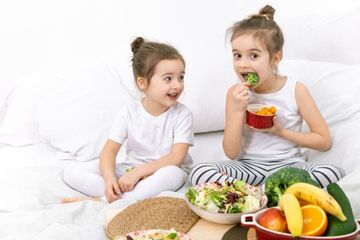Jam makan serat bagi anak-anak