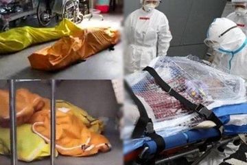 Jenazah korban Covid-19. Kabarnya Singapura telah melakukan otopsi mayart korban Covid-19.