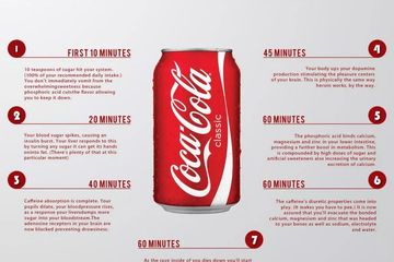 Sejarah Coca Cola dan Ini yang Terjadi pada Peminumnya Dalam 1 Jam