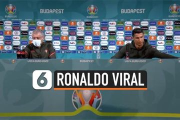 Inilah Alasan Cristiano Ronaldo Singkarkan Botol Coke dan Mengatakan; Minumlah air, bukan Coke