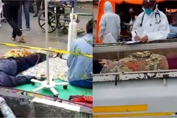 Pasien Covid-19 Harus Tidur di Aspal hingga Mobil Bak, Menkes Siapkan Tenda di Luar RS untuk Layanan IGD