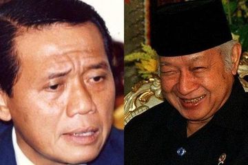 Harmoko, Mantan Menteri Penerangan di era Presiden Soeharto, meninggal dunia pada Minggu (04/07/2021).