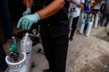 Beredar tabung oksigen palsu di saat kelangkaan seperti ini