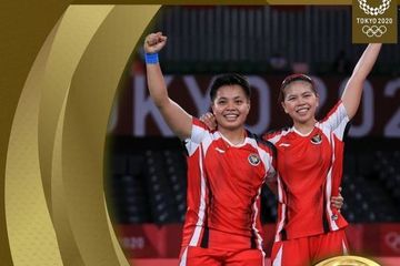 Greysia Polii dan Apriyani Rahayu memberikan tips menjaga kesehatan selama pandemi Covid-19