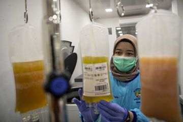 Terapi Plasma Konvalesen resmi tidak lagi digunakan.