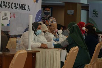 Tahapan cek kesehatan sebelum melakukan vaksinasi.