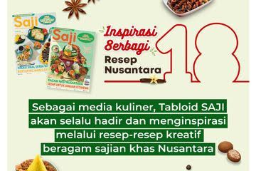 1nspirasi 8erbagi Resep Sajian Nusantara, Selektif Konsumsi Makanan di Masa Pandemi