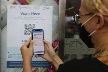 Cara scan QR code sertifikat vaksin Covid-19 sebelum masuk mal