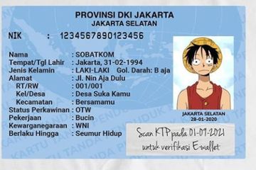 Contoh Watermark KTP Digital