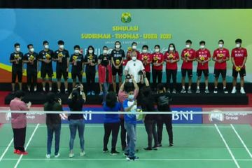Hasil simulasi Sudirman Cup 2021 dan Thomas-Uber Cup 2020, tim Harimau menang 4-1 atas tim Banteng, Rabu (8/9/2021).