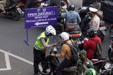 PPKM Level 2 kini berlaku di DKI Jakarta.