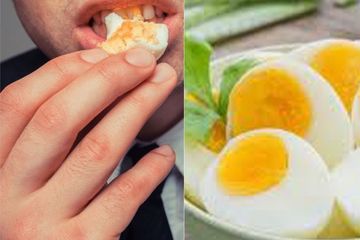 Telur, salah satu makanan penangkal migrain.