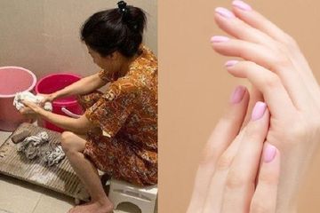 Begini perawatan tangan mulus dan lembut walau nyuci baju pakai tangan seperti Sarwendah.