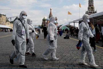 Rusia Hadapi Gelombang ke 4 Pandemi Covid-19 dengan 852 Kematian Dalam 24 jam