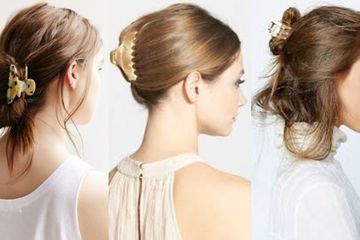 Saat menggunakan claw clip, biarkan ujung rambut menjuntai agar rambut tetap sehat.