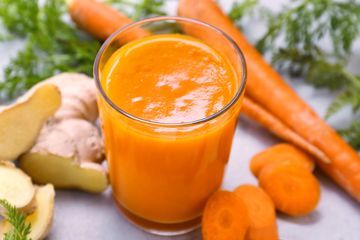 Campuran wortel dan jahe yang dijadikan jus sarat dengan manfaat kesehatan.