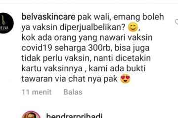 Vaksin Covid-19 Dijual 300 Ribu Oleh Oknum, Ini Hukuman yang Setimpal Bagi Pelaku