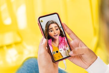 Ilustrasi Aplikasi Snapchat