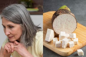 Cara menghilangkan uban di rambut ternyata cuma butuh makan talas tiap hari, ini alasannya