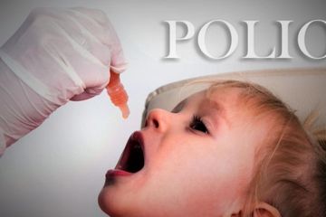 Polio hanya bisa dicegah dengan imunisasi. 