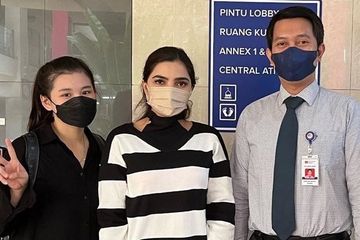 Ashanty diizinkan pulang setelah menjalani karantina karena positif omicron.