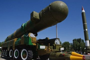 Ilustrasi senjata nuklir Ukraina.