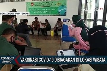 Kejar Target Capai Herd Immunity,  Vaksinasi Covid-19 Juga Digelar di Tempat Wisata