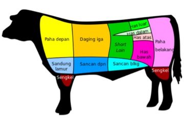 Tahukah, Inilah 5 Bagian Daging Sapi Paling Tinggi Kandungan Gizinya
