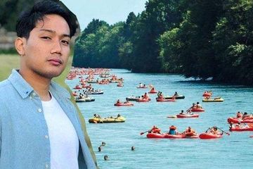 Jenazah Emmeril Kahn Mumtadz atau Eril, akhirnya ditemukan di sungai Bern. Diduga ayahnya alami kram saat berenang.