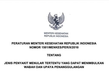 peraturan menteri terkait klb di indonesia