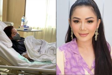 pedangdut Kristina pasrah, sampai ingin bertemu yang maha kuasa.