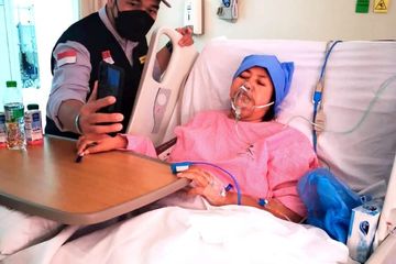 Siti zahro salah satu jemaah haji Indoensia 2022 yang memiliki hipertensi dan mengalami henti jantung di tanah suci.