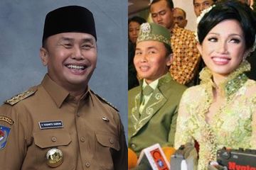 Profil dan Biodata Sugianto Sabran, Mantan Suami Ussy Sulistiawaty ...