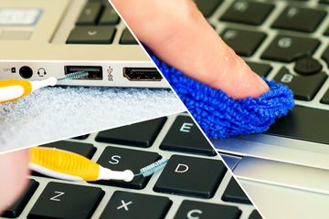 Mulailah rajin bersihkan keyboard, karena tanya disadari menjadi sarang kuman penyakit, ini cara amannya.