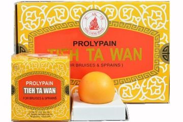 Obati nyeri memar dan luka jatuh dengan Tieh Ta Wan/Die Da Wan, obat TCM.