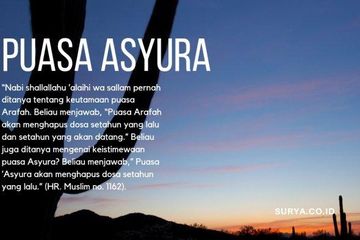 Puasa asyura, tidak hanya menghapus dosa setahun lalu, juga memberi bonus kesehatan untuk tubuh, jangan lupa lakukan!